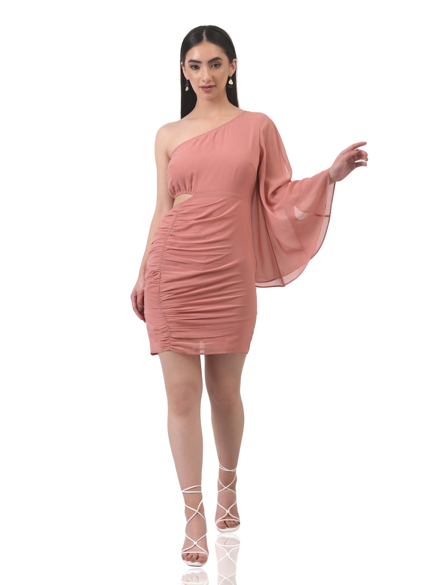 ruche over me sassy dress