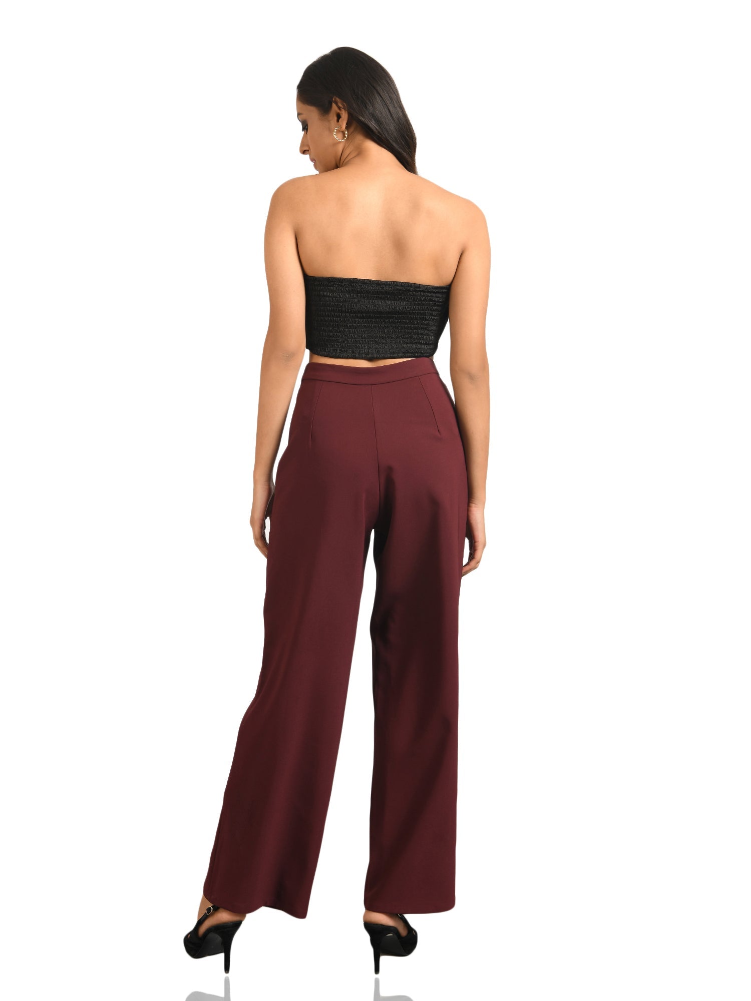 regular fit wine pant