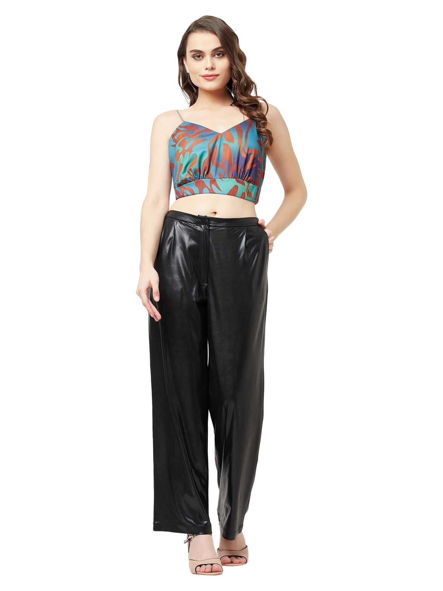 chain strap crop top